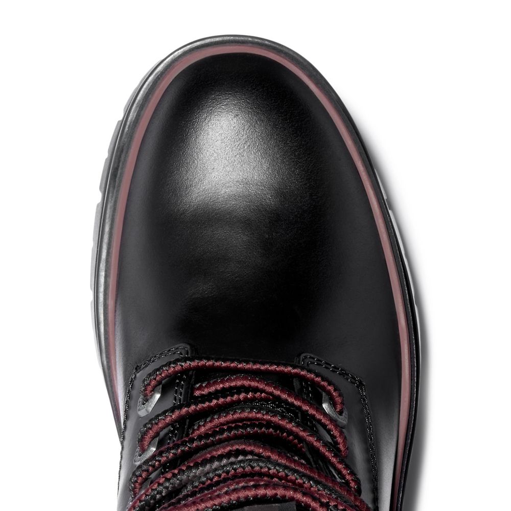 Botas Con Cordones Timberland Mujer Malynn Ek+ Waterproof Negras - Chile BDW-156203